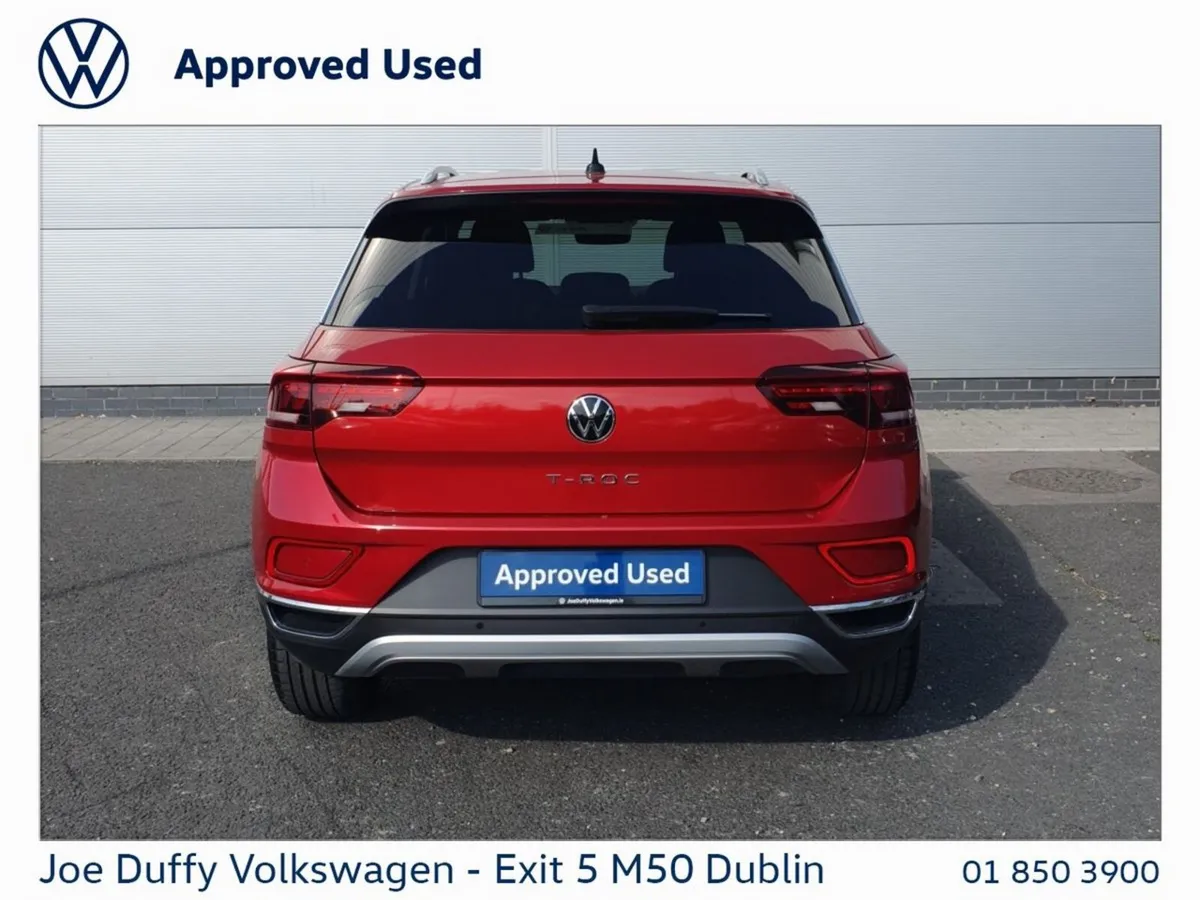 Volkswagen T-Roc SUV, Petrol, 2023, Red