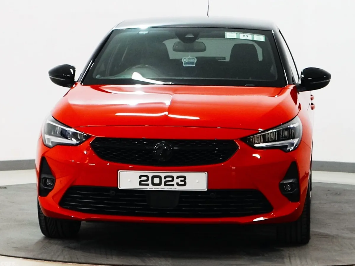 Vauxhall Corsa Hatchback, Electric, 2023, Red