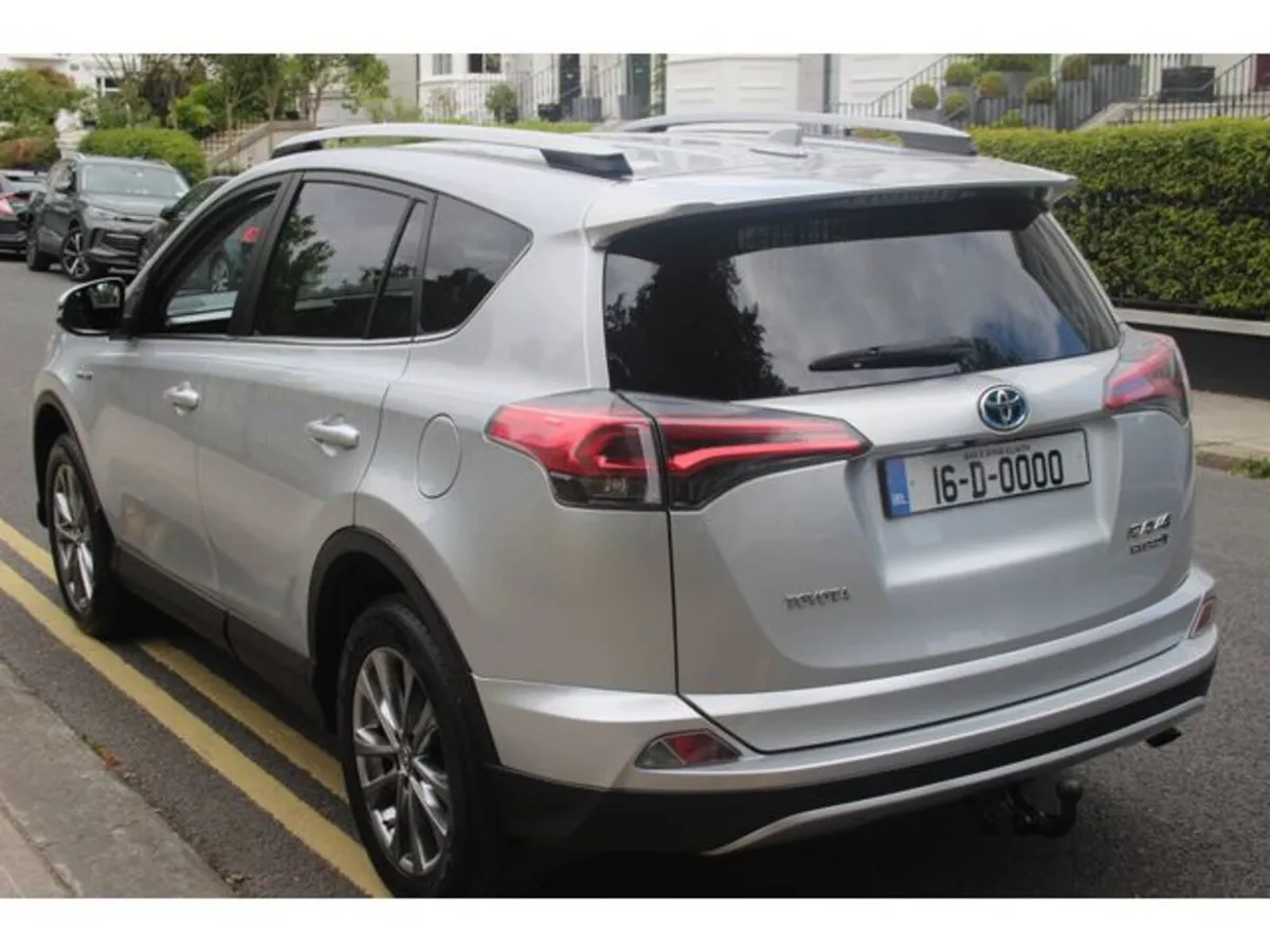Toyota RAV4 Estate, Petrol Hybrid, 2016, Silver