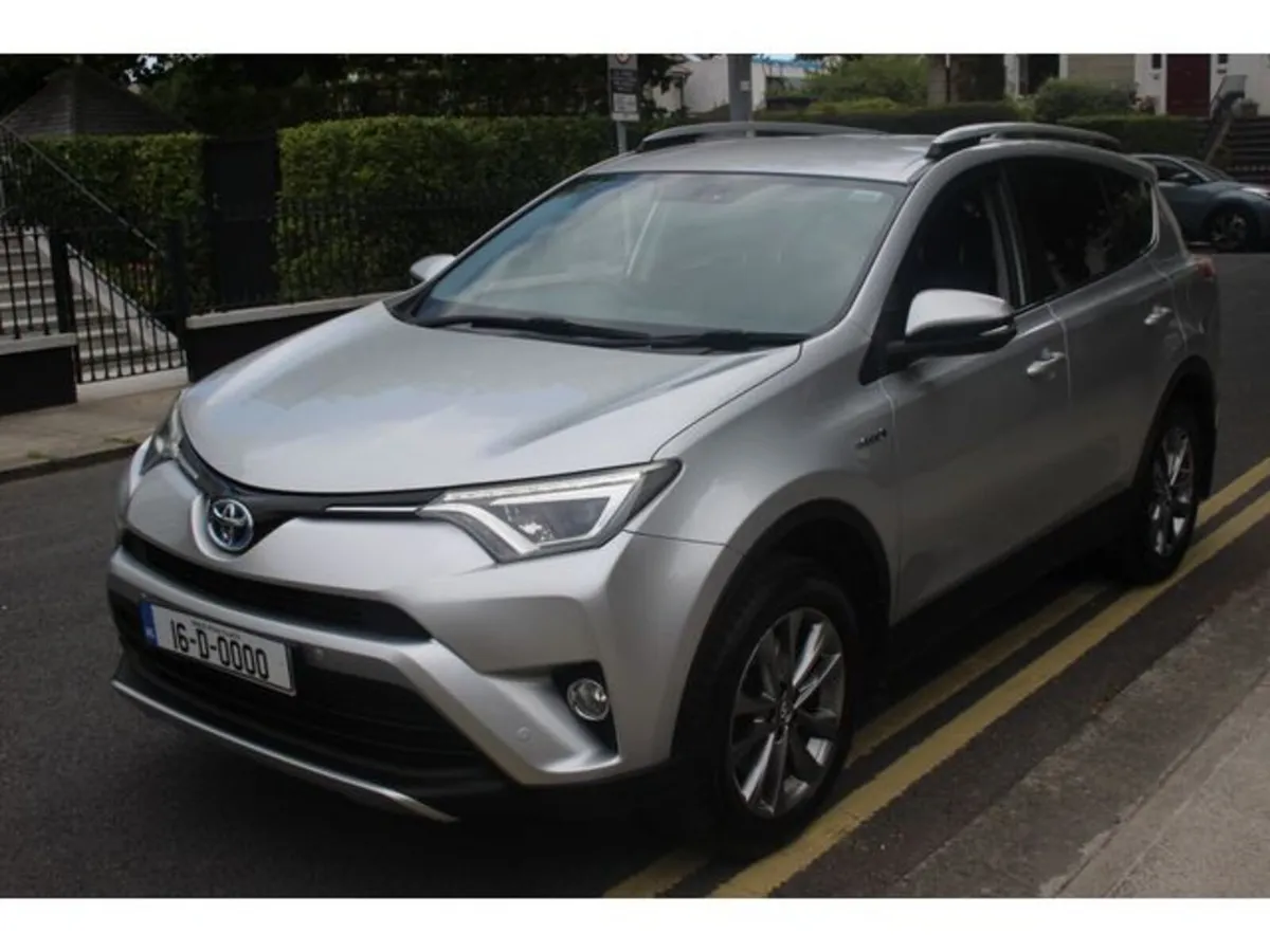 Toyota RAV4 Estate, Petrol Hybrid, 2016, Silver