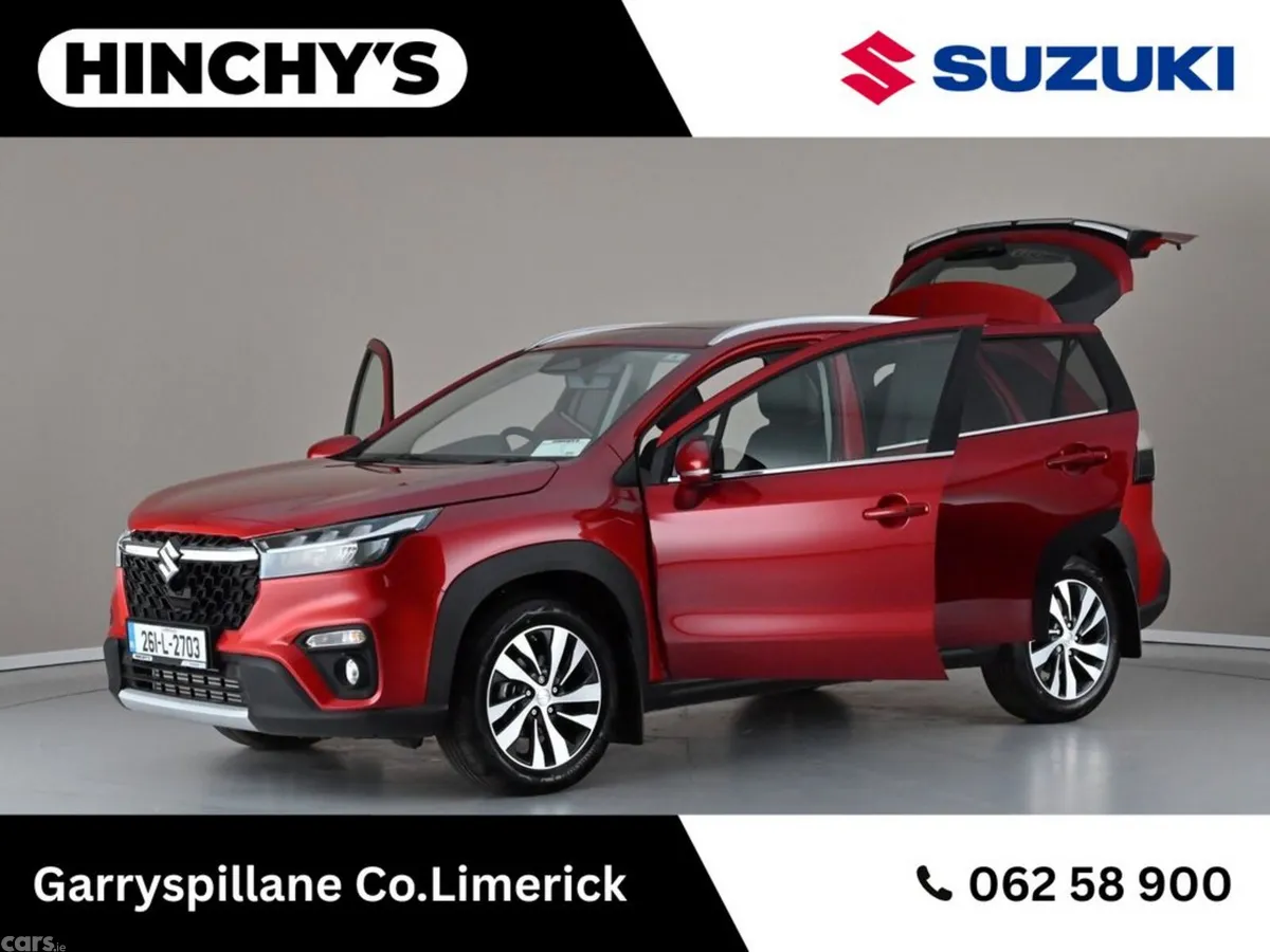 Suzuki S-CROSS SUV, Petrol Hybrid, 2026, Red