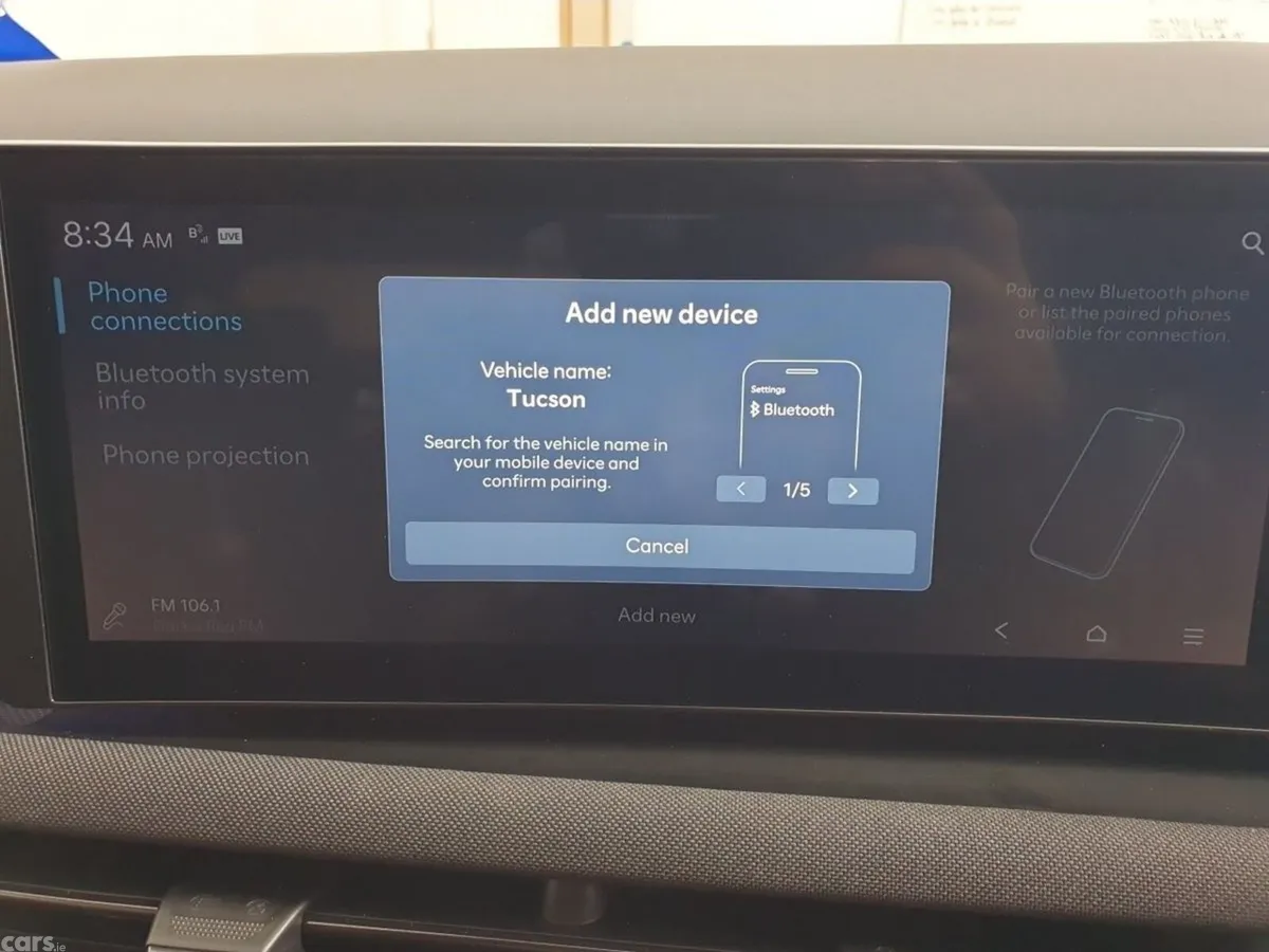 Hyundai Tucson SUV, Petrol Plug-in Hybrid, 2025, Silver