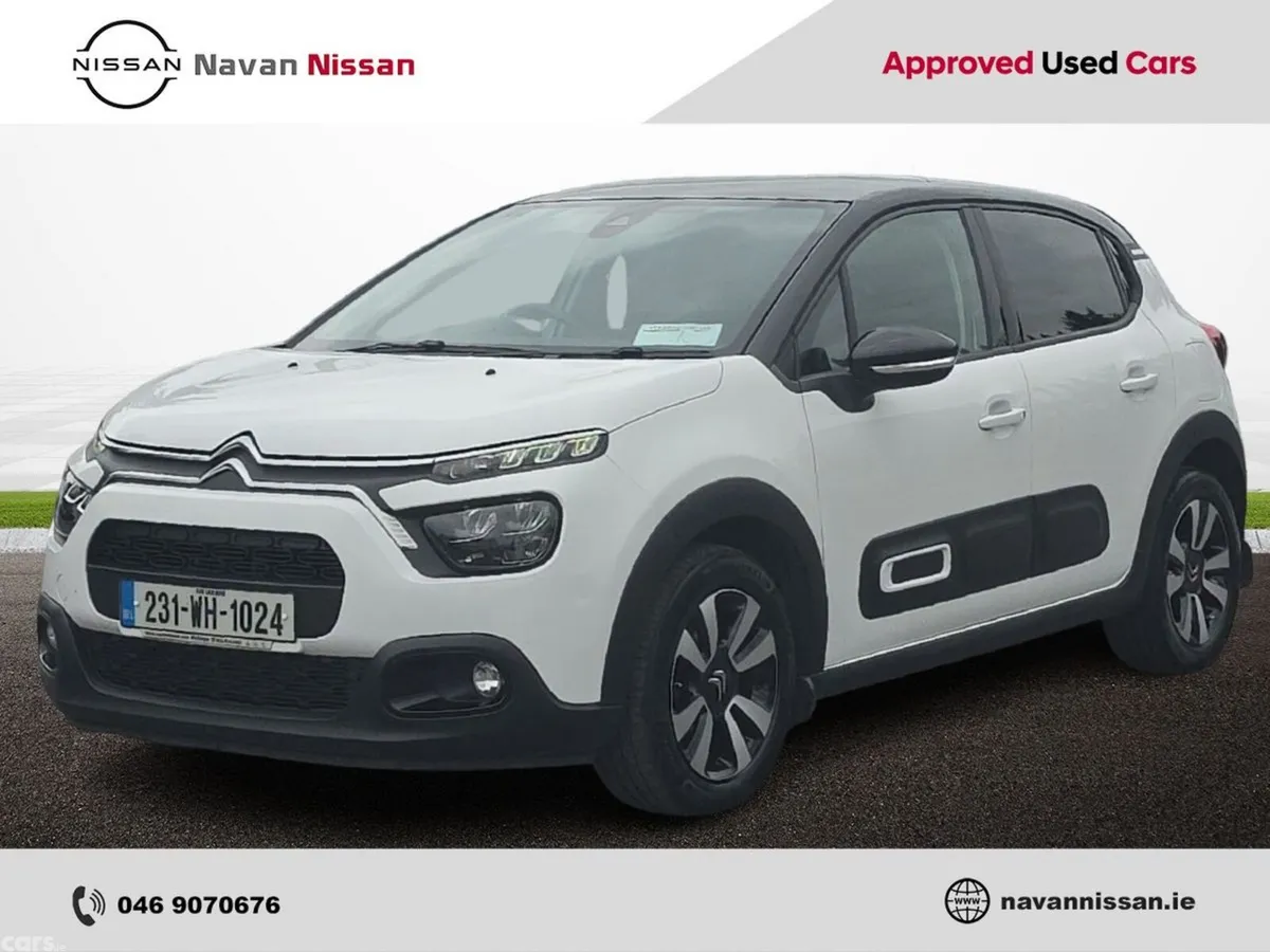 Citroen C3 Hatchback, Petrol, 2023, White