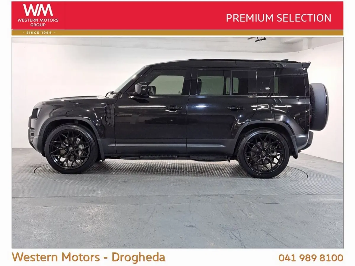 Land Rover Defender SUV, Petrol Plug-in Hybrid, 2023, Black