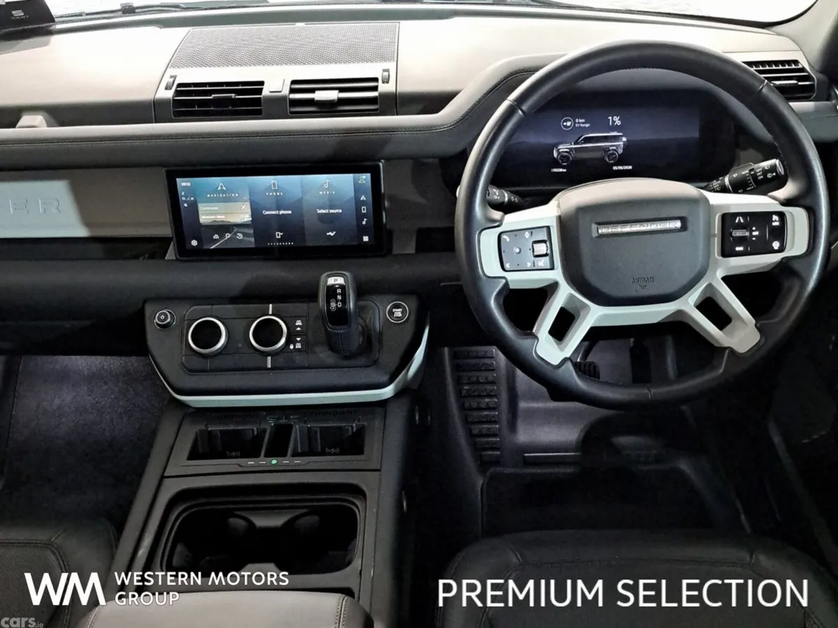 Land Rover Defender SUV, Petrol Plug-in Hybrid, 2023, Black