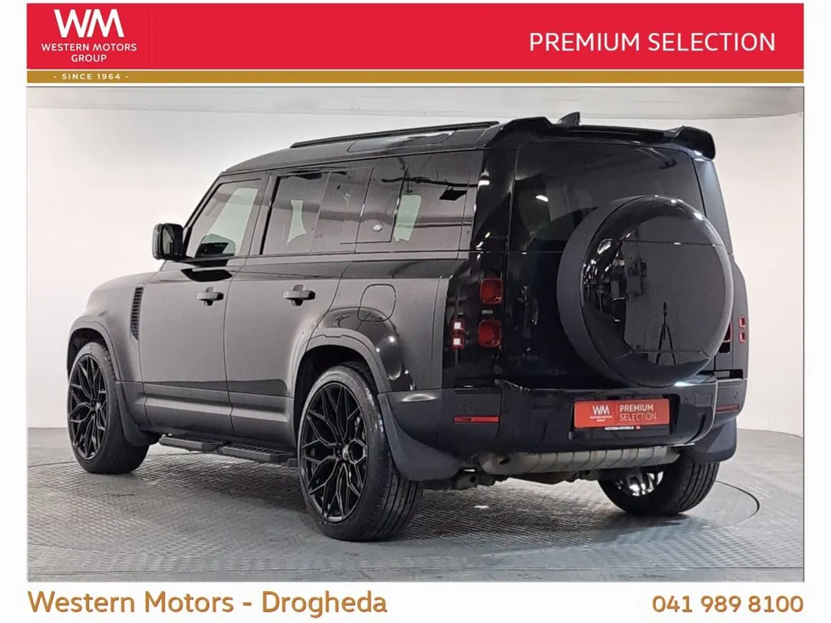 Land Rover Defender SUV, Petrol Plug-in Hybrid, 2023, Black