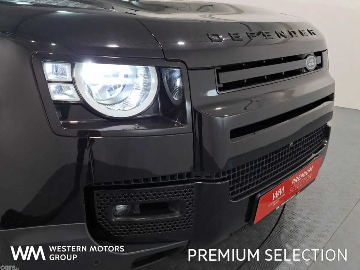 Land Rover Defender SUV, Petrol Plug-in Hybrid, 2023, Black