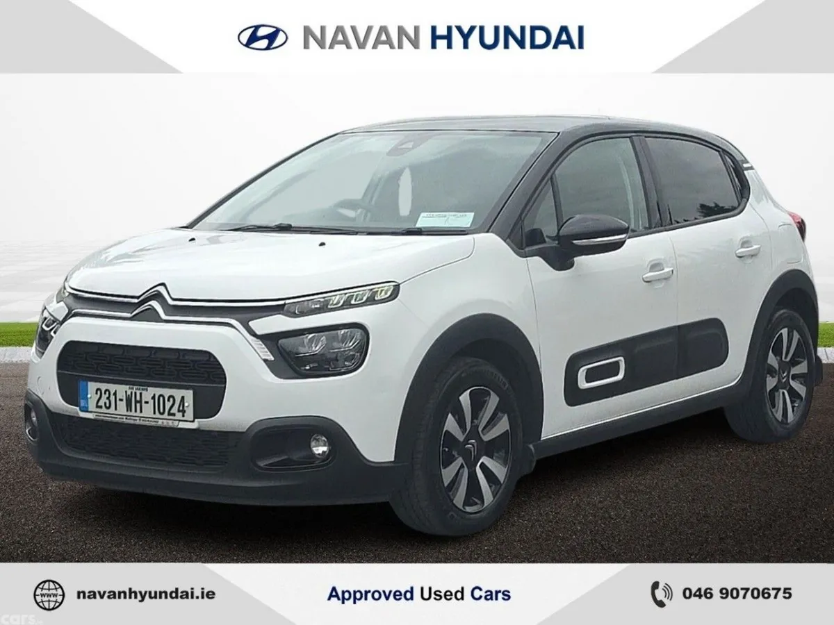 Citroen C3 Hatchback, Petrol, 2023, White
