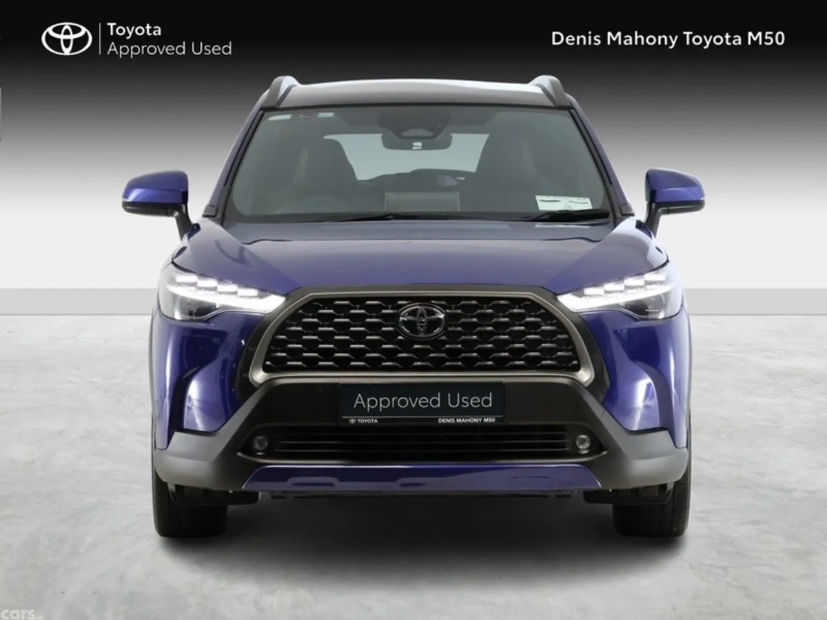 Toyota Corolla Cross SUV, Petrol Hybrid, 2024, Blue