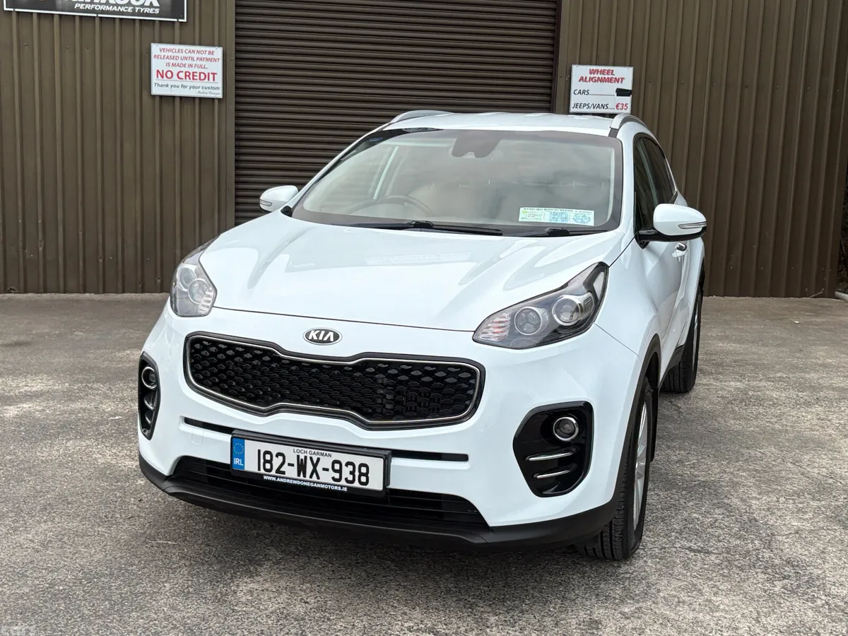 Kia Sportage SUV, Diesel, 2018, White