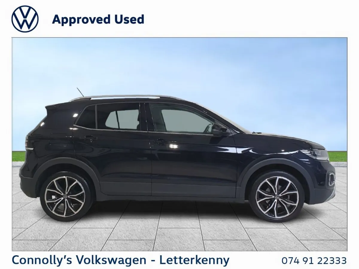 Volkswagen T-Cross SUV, Petrol, 2022, Black