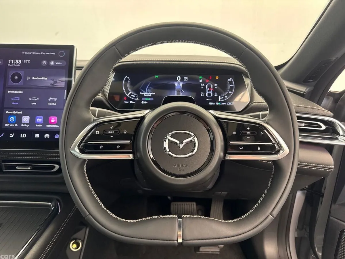 Mazda 6e Saloon, Electric, 2027, Grey