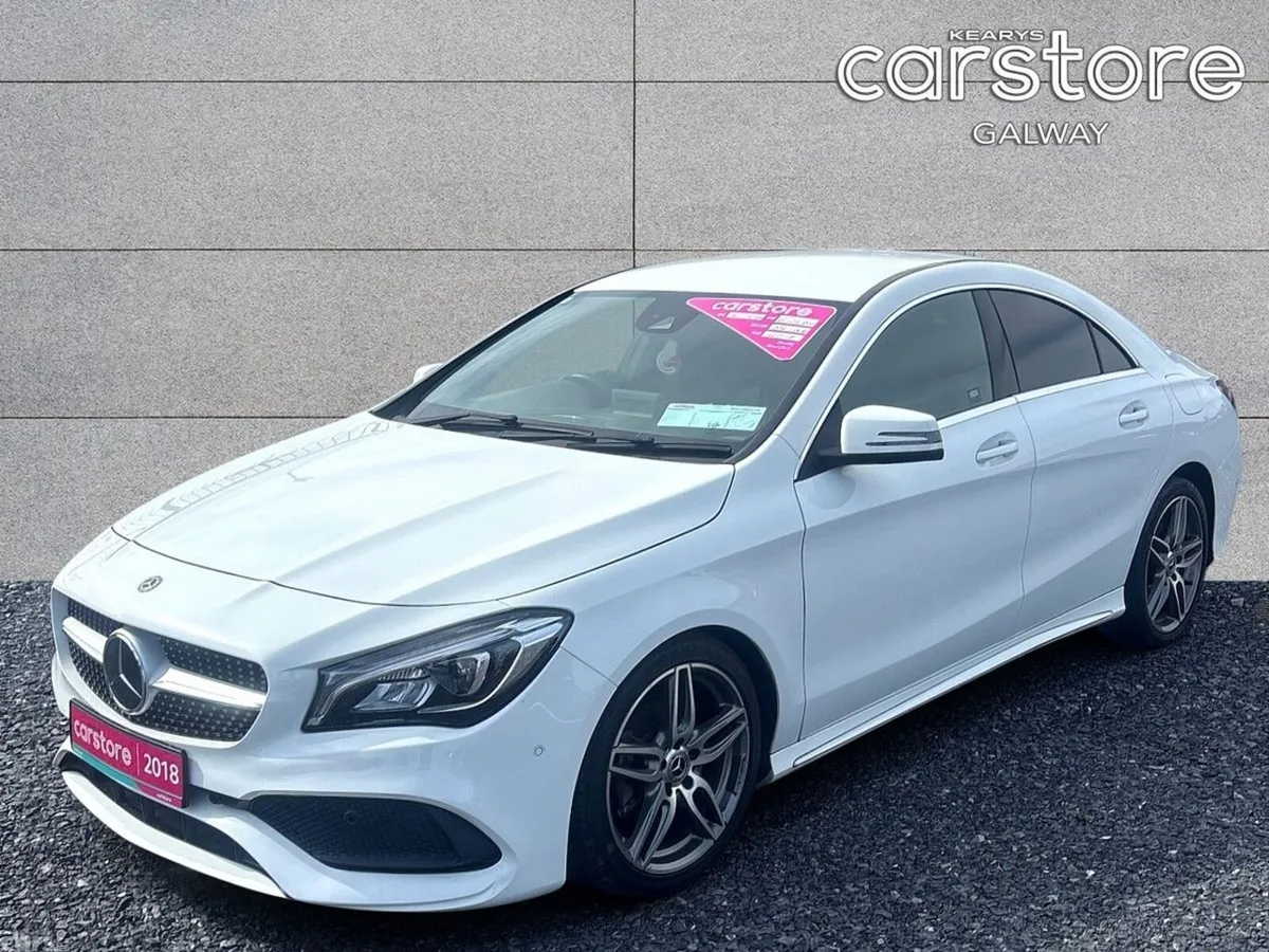 Mercedes-Benz CLA Saloon, Petrol, 2018, White