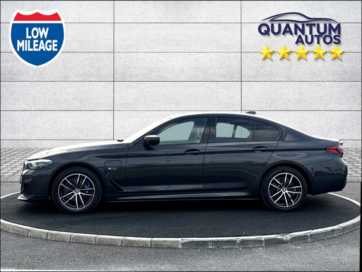 BMW 5-Series Saloon, Petrol Plug-in Hybrid, 2022, Grey