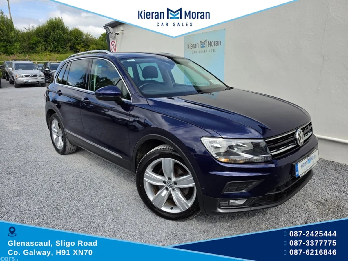 Volkswagen Tiguan Estate, Petrol, 2020, Blue
