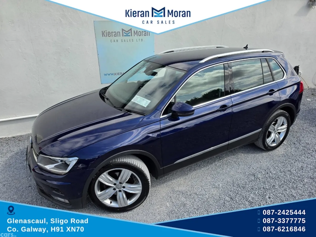 Volkswagen Tiguan Estate, Petrol, 2020, Blue