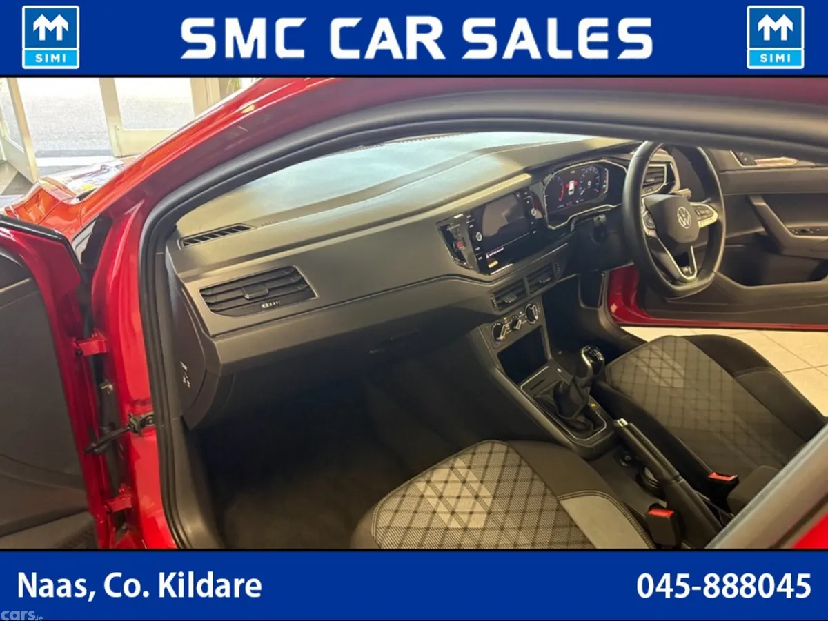 Volkswagen Polo Hatchback, Petrol, 2022, Red