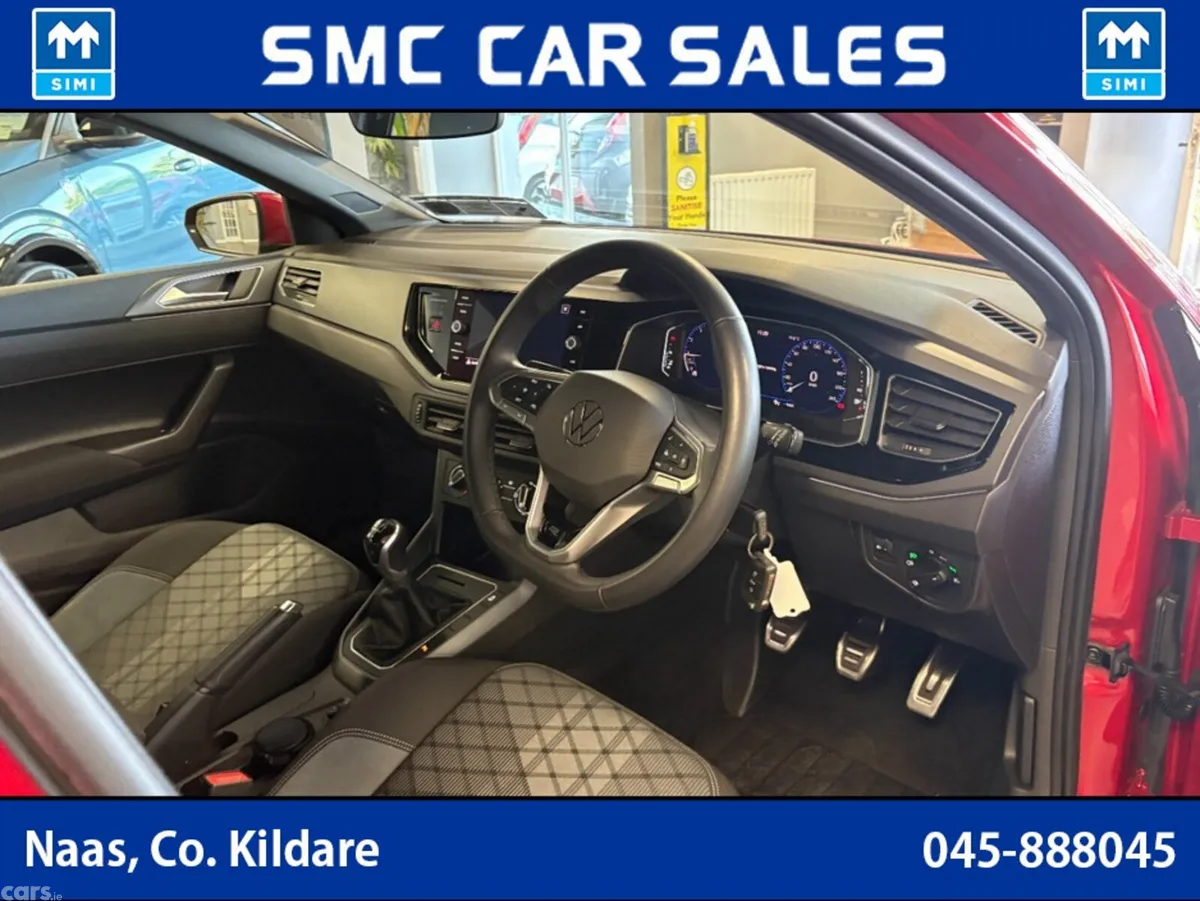 Volkswagen Polo Hatchback, Petrol, 2022, Red