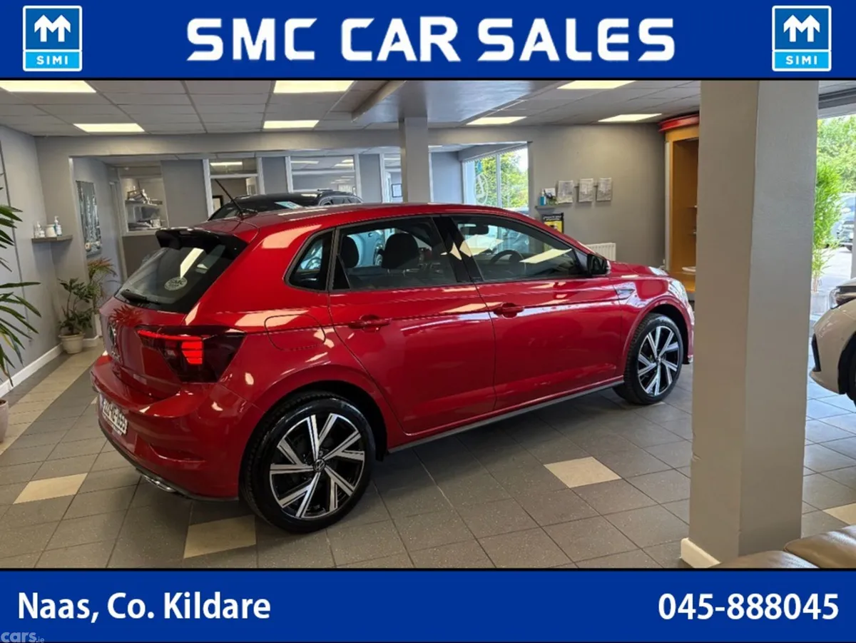 Volkswagen Polo Hatchback, Petrol, 2022, Red