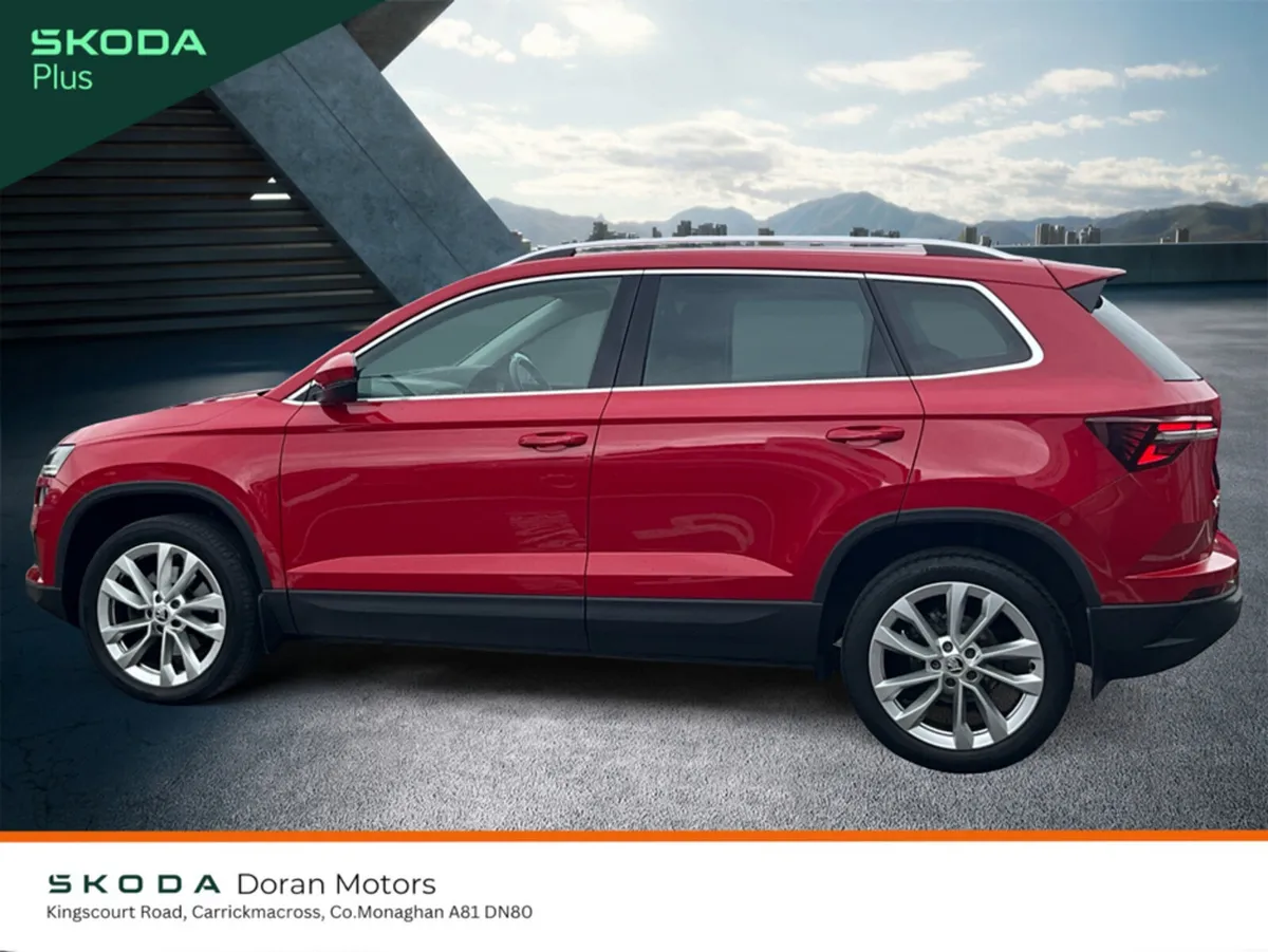 Skoda Karoq SUV, Diesel, 2023, Red