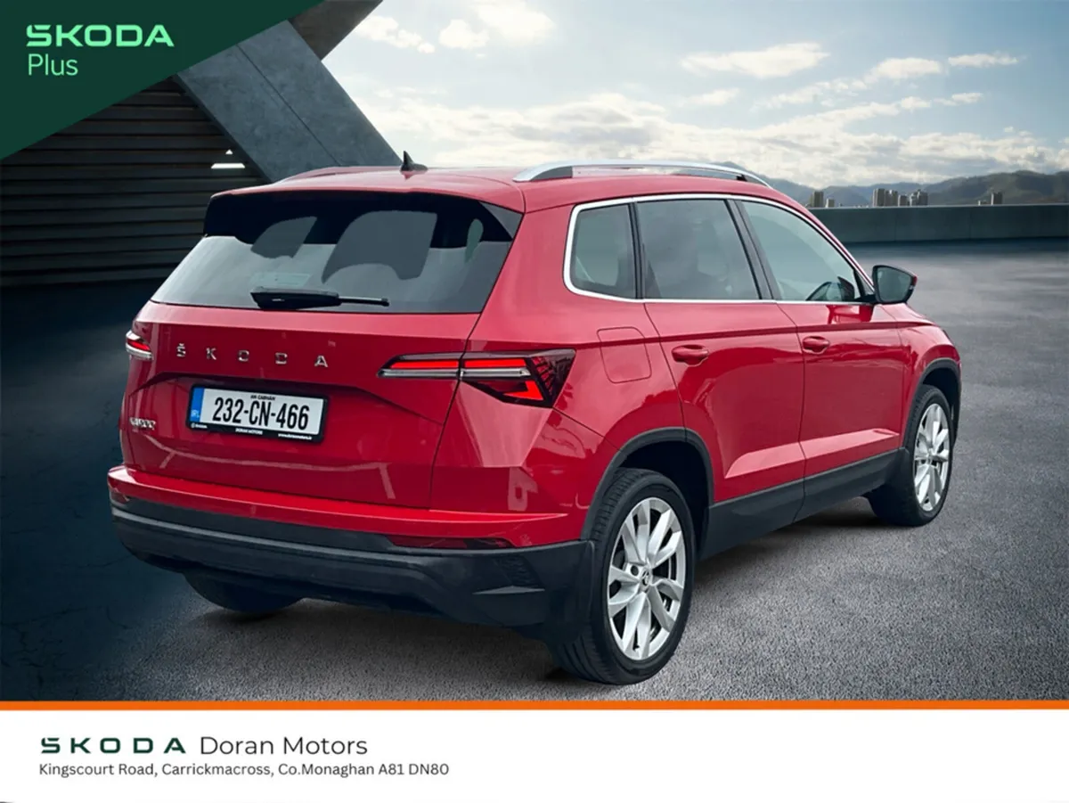 Skoda Karoq SUV, Diesel, 2023, Red