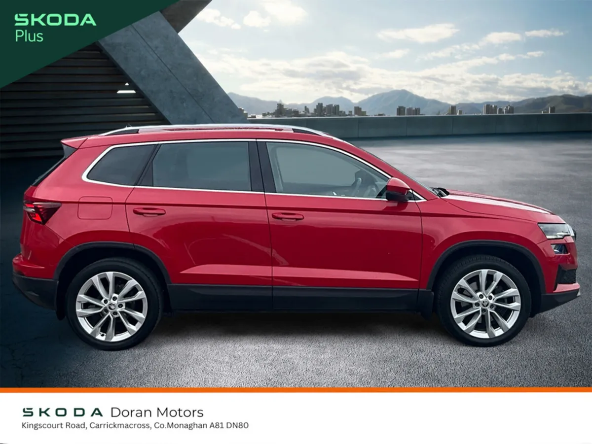 Skoda Karoq SUV, Diesel, 2023, Red