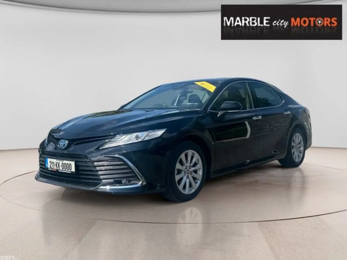 Toyota Camry Saloon, Petrol Hybrid, 2021, Black