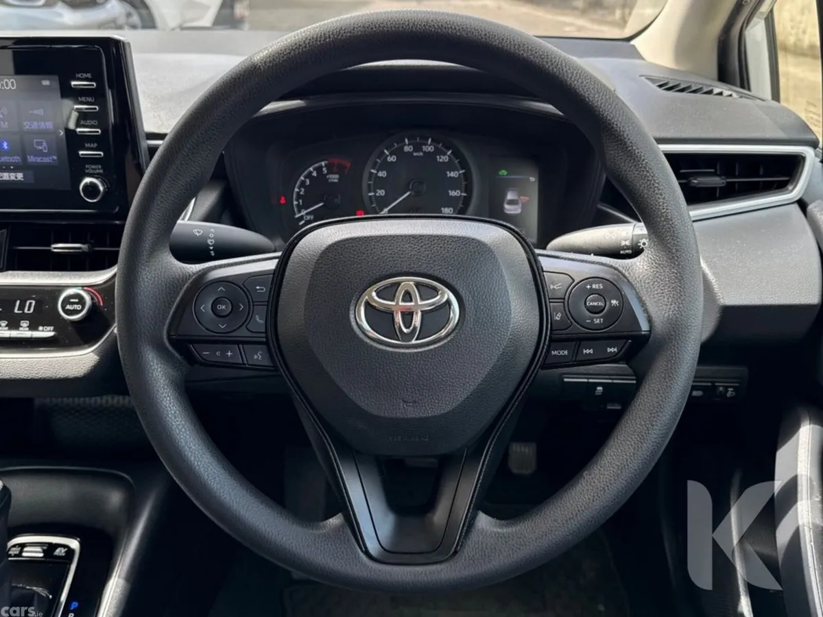 Toyota Corolla Saloon, Petrol Hybrid, 2021, White
