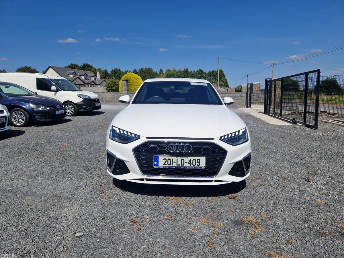 Audi A4 Saloon, Diesel, 2020, White