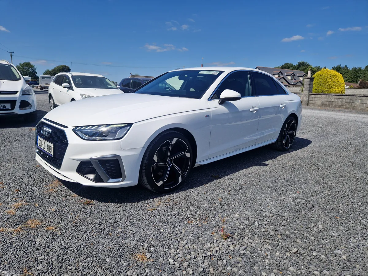Audi A4 Saloon, Diesel, 2020, White