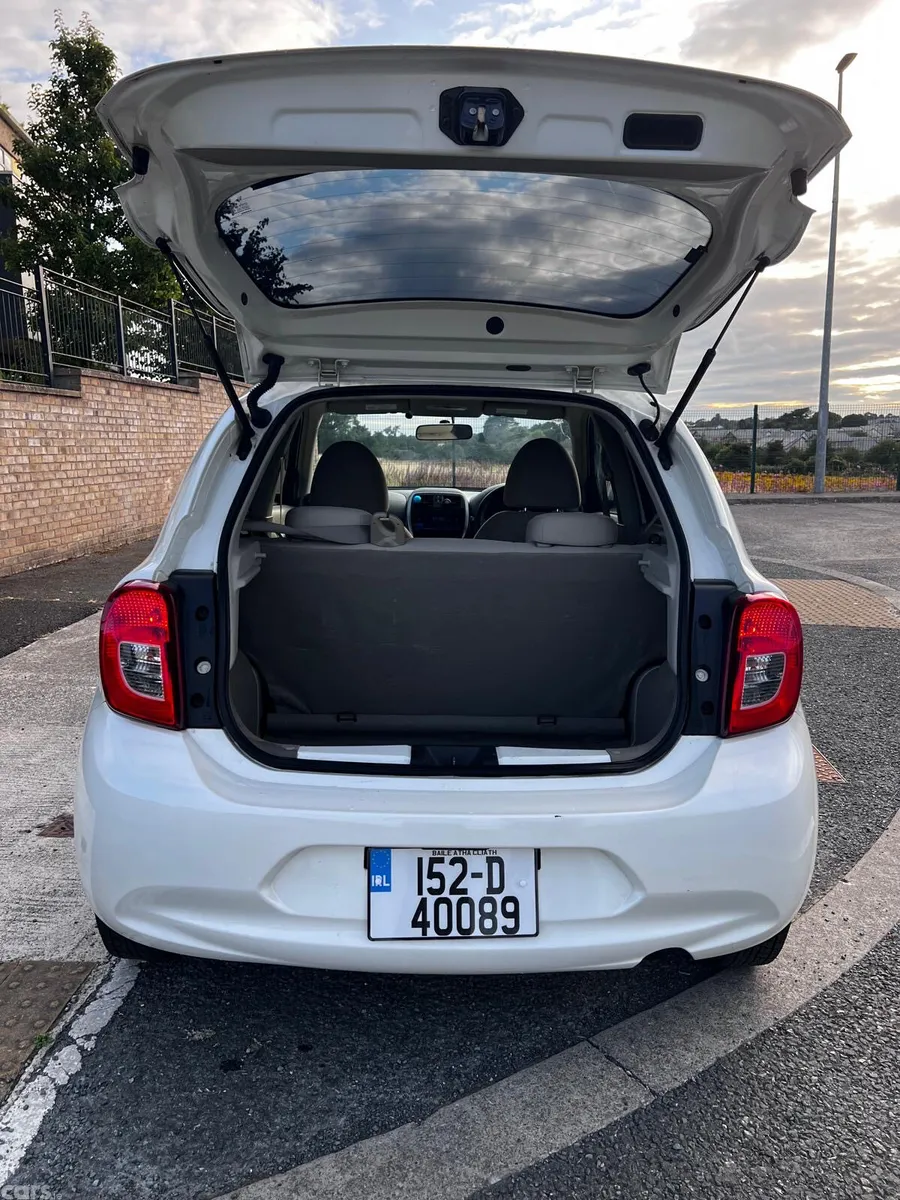 Nissan March Hatchback, Petrol, 2015, White