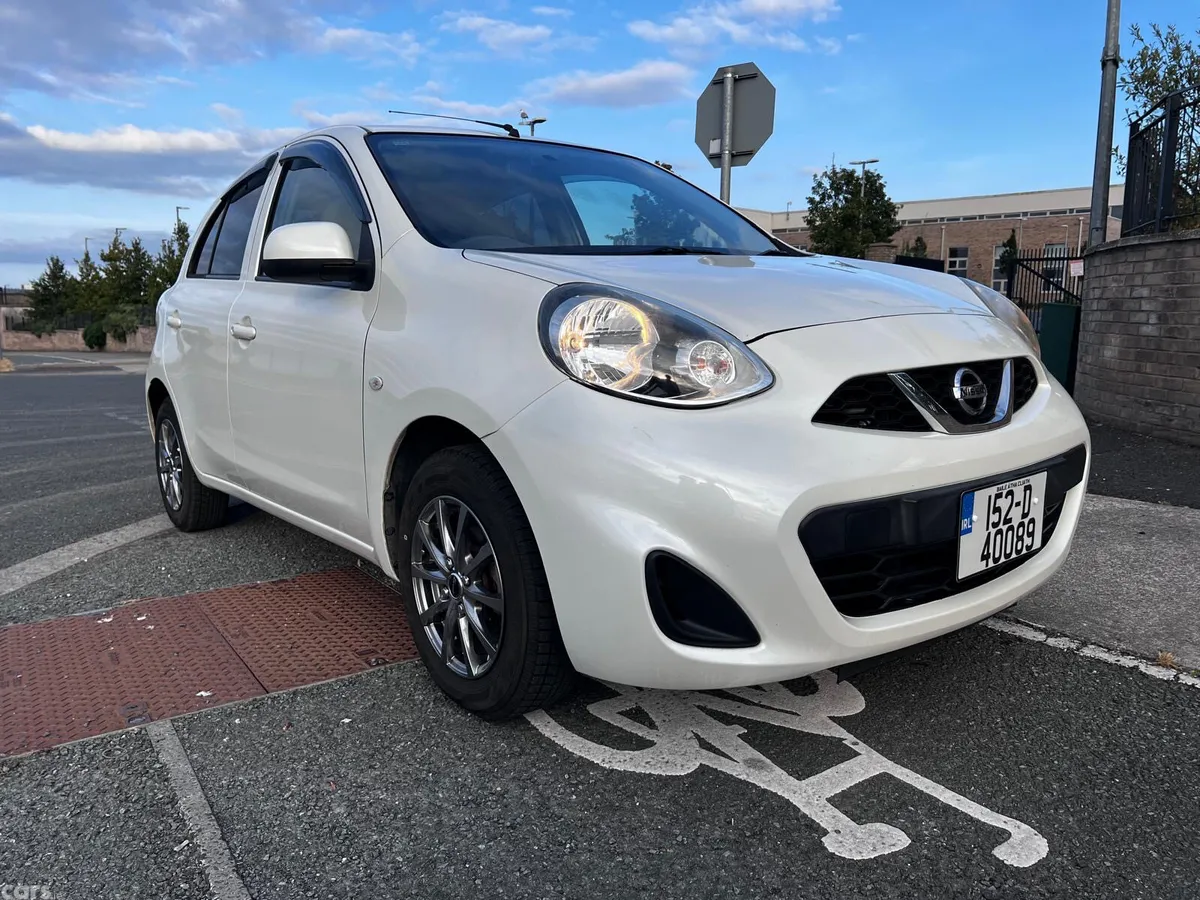 Nissan March Hatchback, Petrol, 2015, White