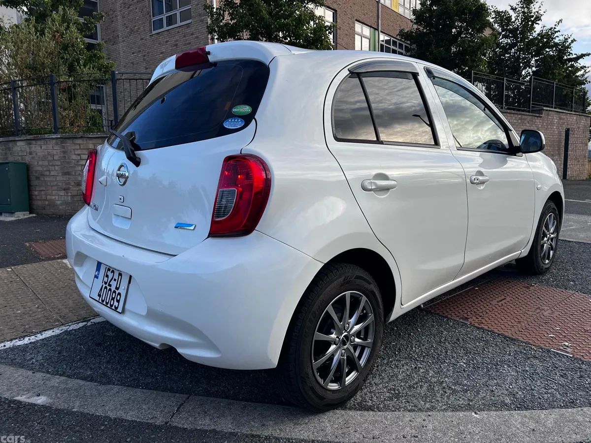 Nissan March Hatchback, Petrol, 2015, White