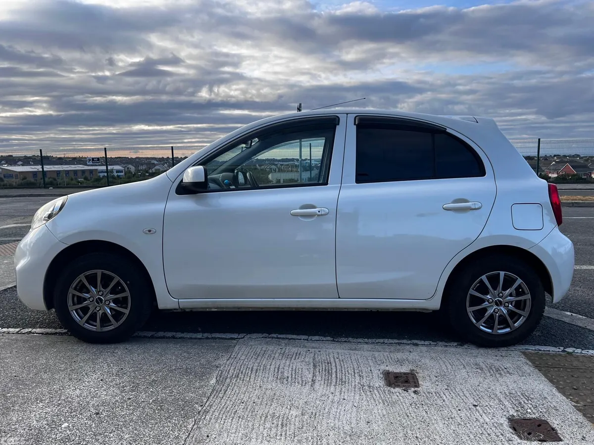 Nissan March Hatchback, Petrol, 2015, White