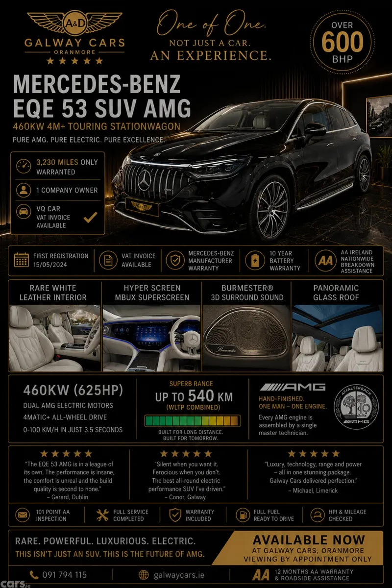 Mercedes-Benz EQE SUV, Electric, 2024, Black