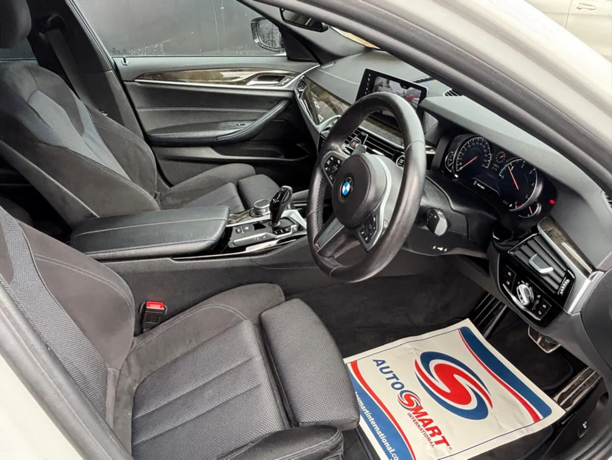 BMW 5-Series Saloon, Diesel, 2017, White