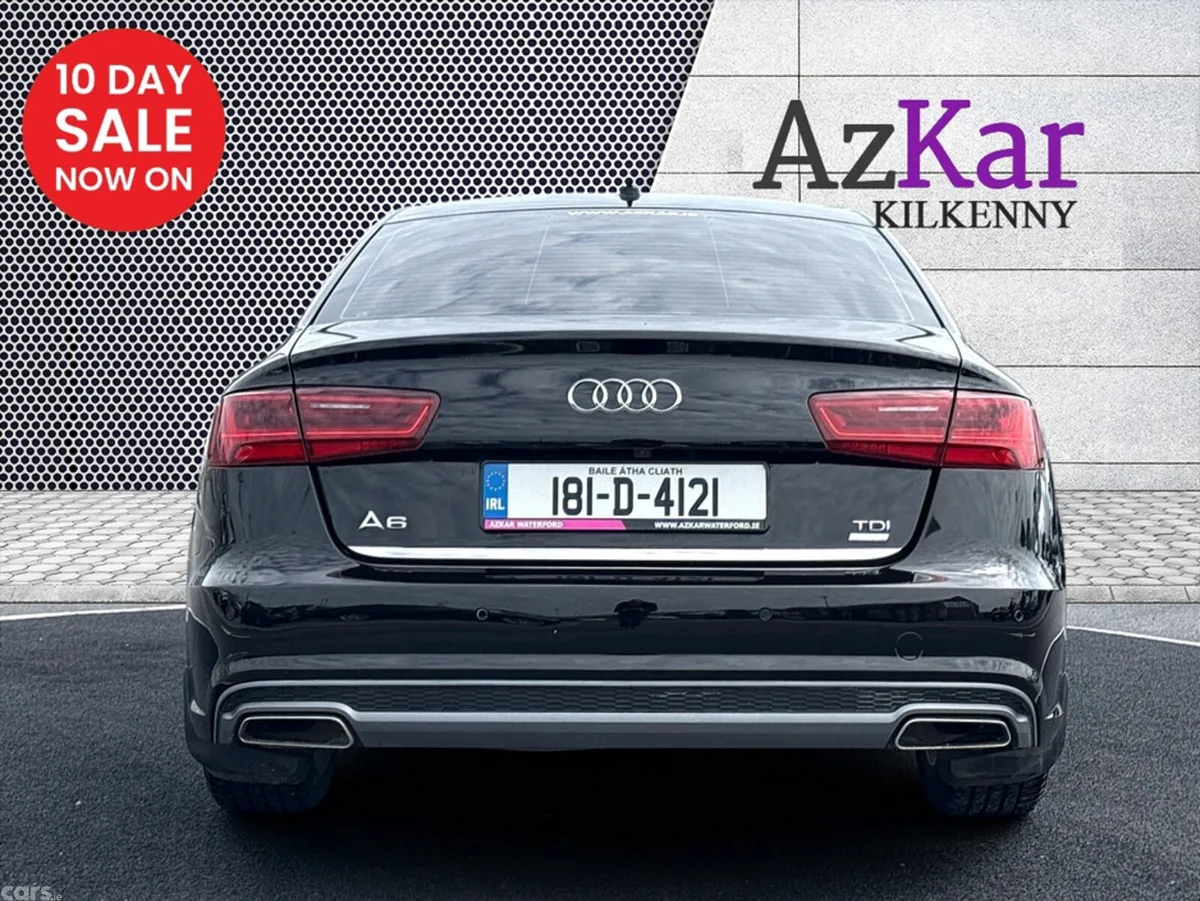 Audi A6 Saloon, Diesel, 2018, Black