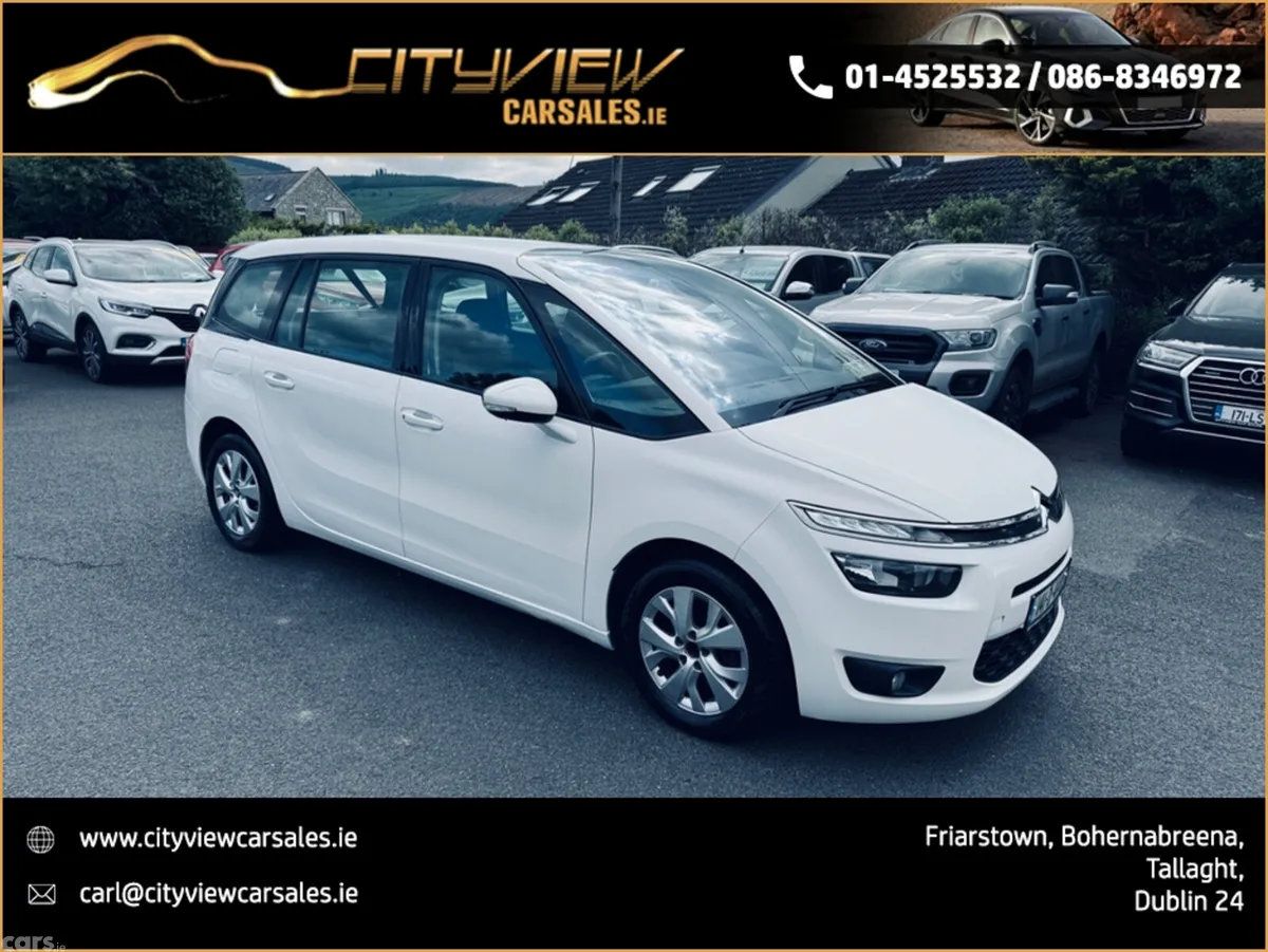 Citroen Grand C4 Picasso MPV, Diesel, 2014, White
