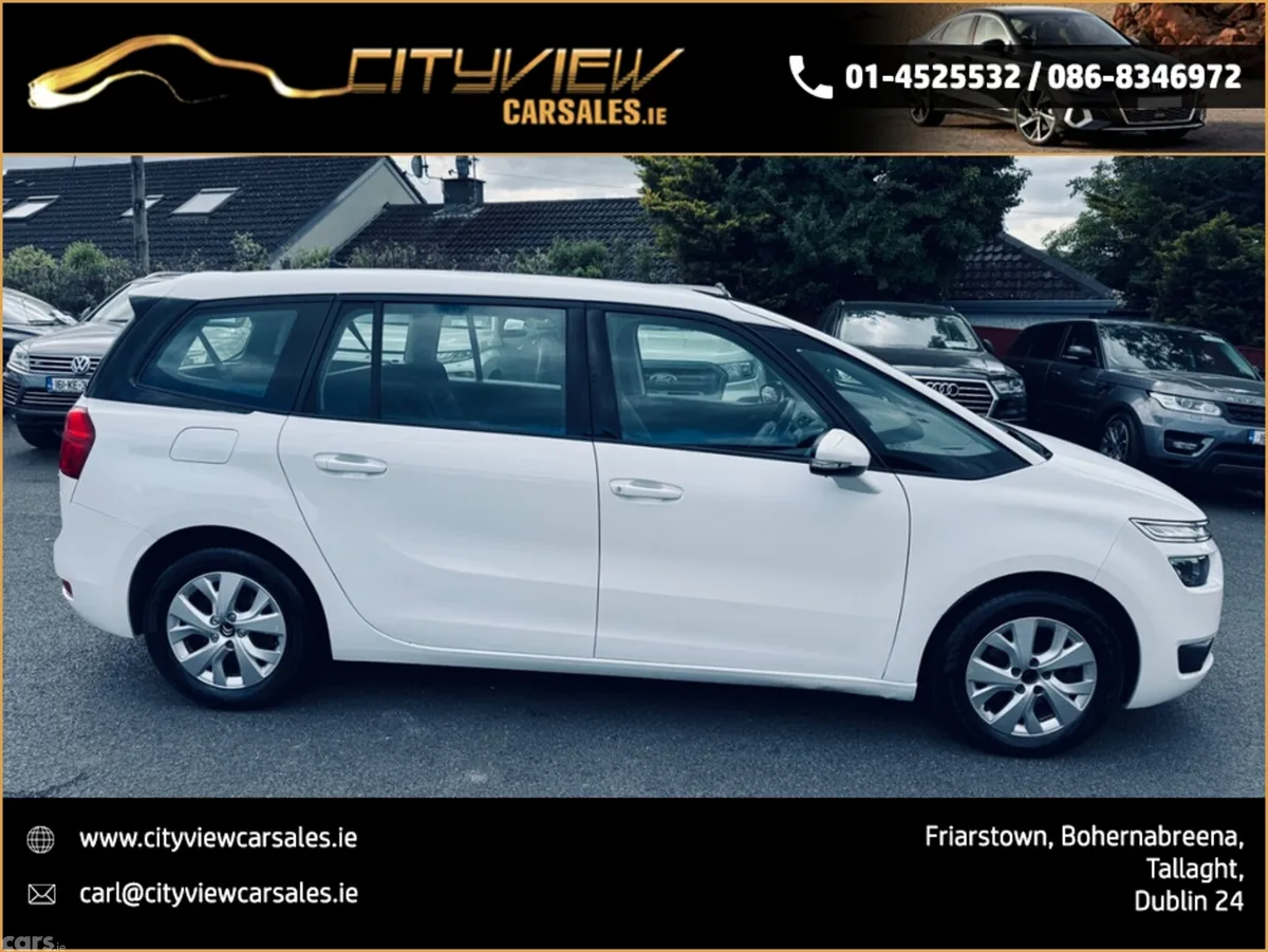 Citroen Grand C4 Picasso MPV, Diesel, 2014, White