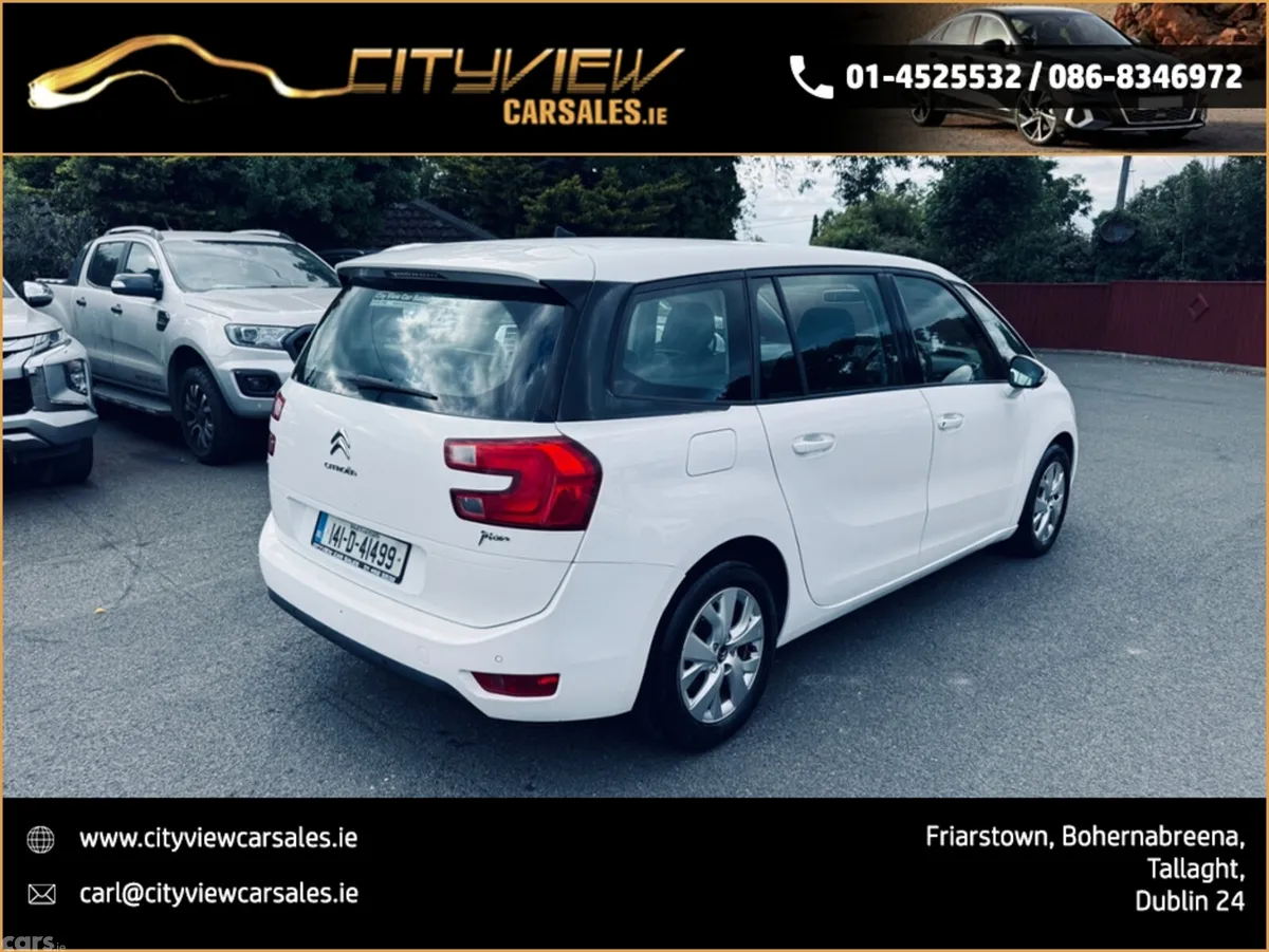 Citroen Grand C4 Picasso MPV, Diesel, 2014, White