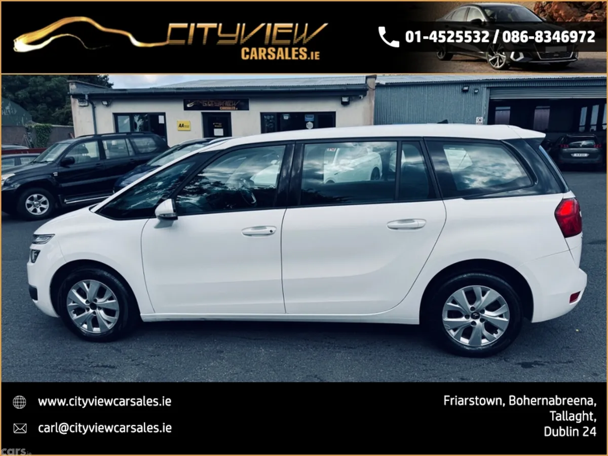 Citroen Grand C4 Picasso MPV, Diesel, 2014, White