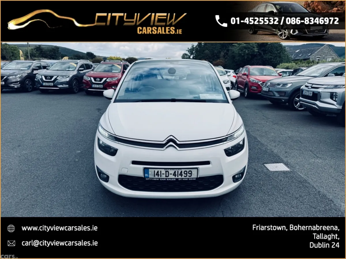 Citroen Grand C4 Picasso MPV, Diesel, 2014, White
