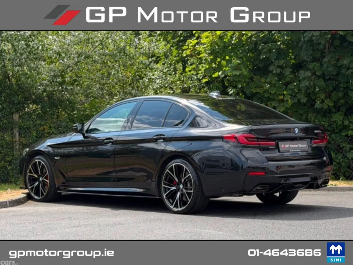 BMW 5-Series Saloon, Petrol Plug-in Hybrid, 2022, Black