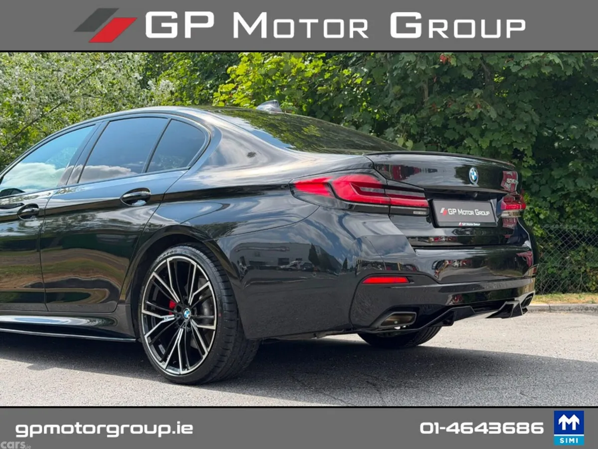 BMW 5-Series Saloon, Petrol Plug-in Hybrid, 2022, Black