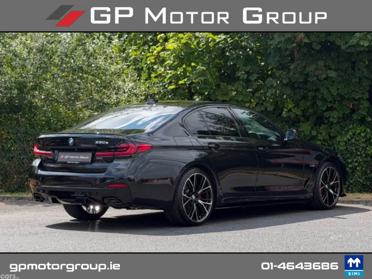 BMW 5-Series Saloon, Petrol Plug-in Hybrid, 2022, Black