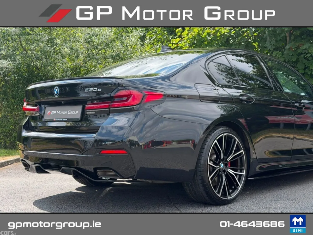 BMW 5-Series Saloon, Petrol Plug-in Hybrid, 2022, Black