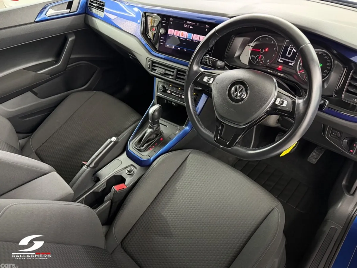 Volkswagen Polo Hatchback, Petrol, 2019, Blue
