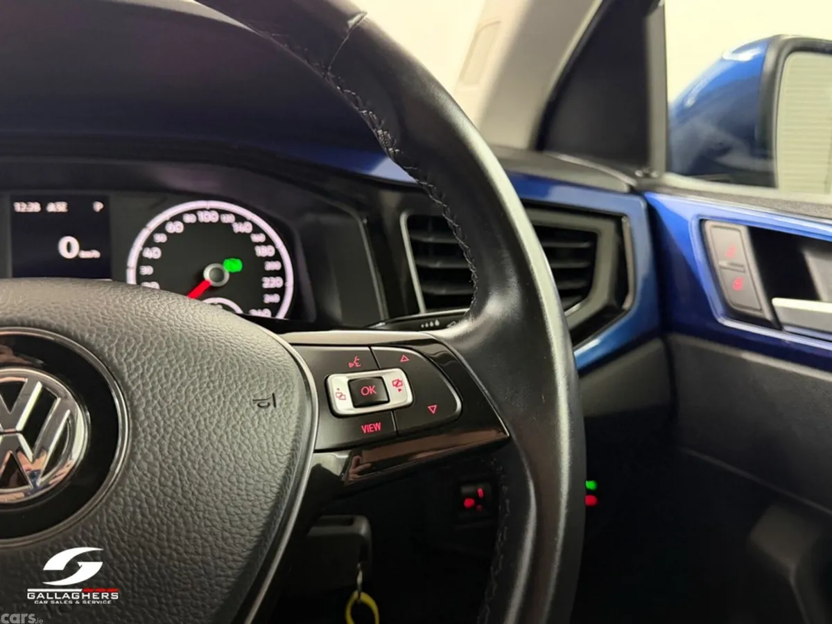Volkswagen Polo Hatchback, Petrol, 2019, Blue