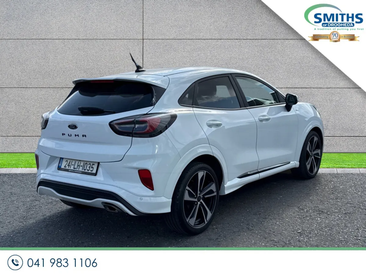 Ford Puma MPV, Petrol Hybrid, 2024, White