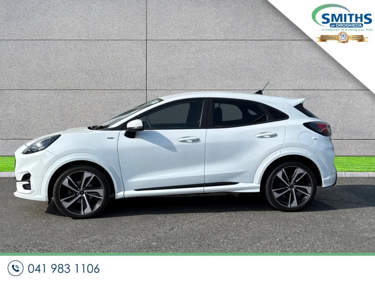 Ford Puma MPV, Petrol Hybrid, 2024, White